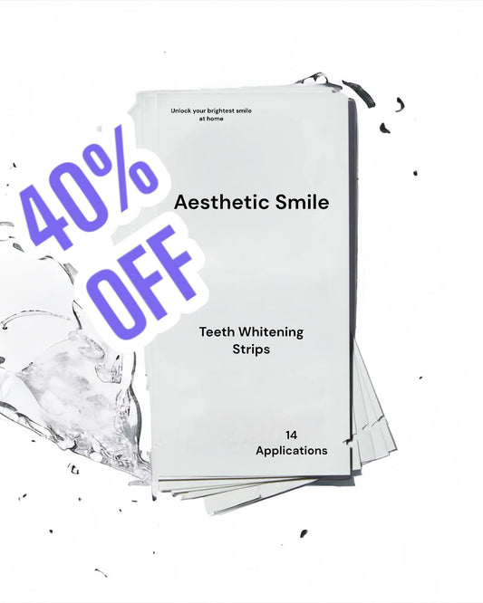 40% OFF  PAP+ Teeth Whitening Strips